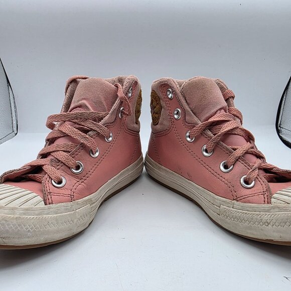 Converse Chuck Taylor All Star Berkshire High Rust Pink Girls Size 2 Shoes - Picture 3 of 13